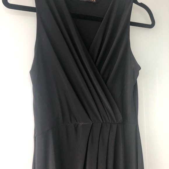 CEFIAN Black MIDI Dress Size Small - Picture 2 of 2